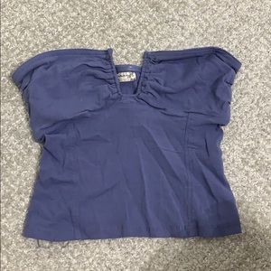 Free People Strapless Crop Top